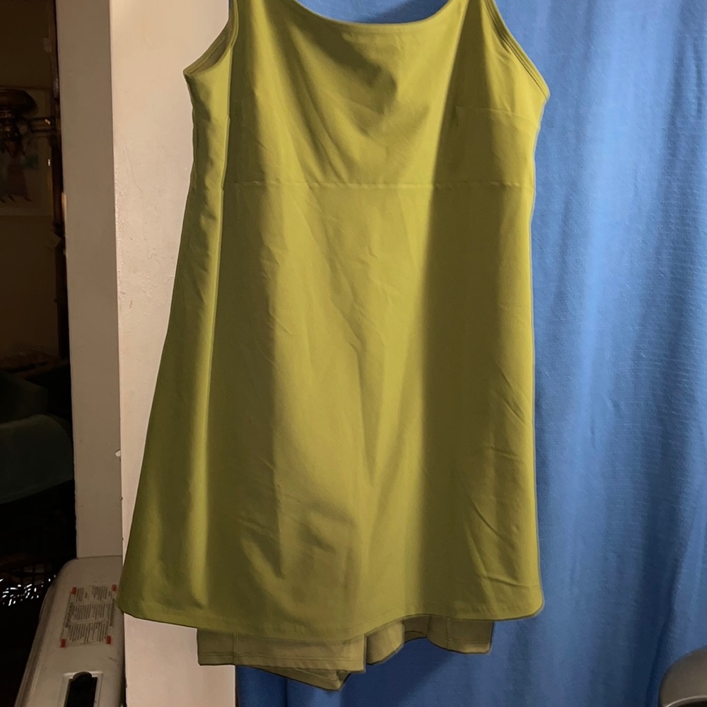Fabletics, green, skort, One piece